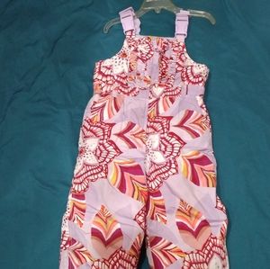 Little girl Snow bib